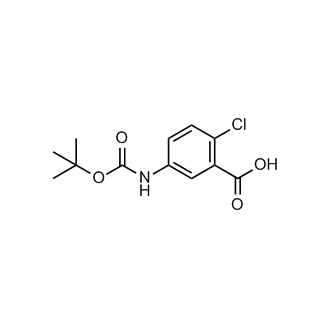 5-((Tert-butoxycarbonyl)amino)-2-chlorobenzoic acid