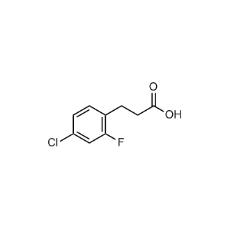 3-(4-Chloro-2-fluorophenyl)propanoic acid
