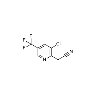 2-[3-chloro-5-(trifluoromethyl)pyridin-2-yl]acetonitrile
