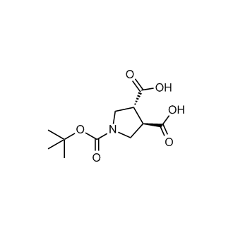 Rac-(3r,4r)-1-[(tert-butoxy)carbonyl]pyrrolidine-3,4-dicarboxylic acid