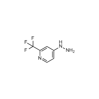4-Hydrazinyl-2-(trifluoromethyl)pyridine