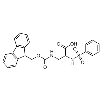 (2s)-2-Benzenesulfonamido-3-({[(9h-fluoren-9-yl)methoxy]carbonyl}amino)propanoic acid