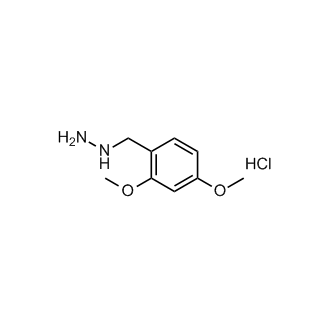 [(2,4-dimethoxyphenyl)methyl]hydrazine hydrochloride