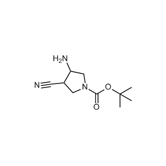 tert-Butyl 3-amino-4-cyanopyrrolidine-1-carboxylate