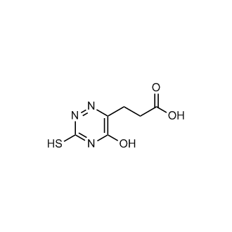 2,3,4,5-Tetrahydro-5-oxo-3-thioxo-1,2,4-triazine-6-propanoic acid