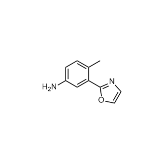 4-Methyl-3-(1,3-oxazol-2-yl)aniline