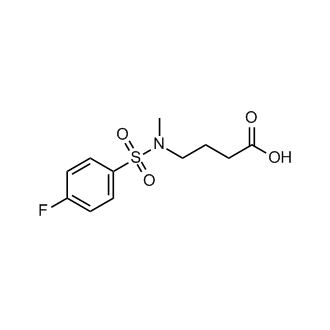 4-(n-Methyl-4-fluorobenzenesulfonamido)butanoic acid