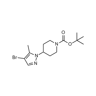 tert-Butyl 4-(4-bromo-5-methyl-1H-pyrazol-1-yl)piperidine-1-carboxylate