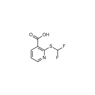 2-[(difluoromethyl)sulfanyl]pyridine-3-carboxylic acid