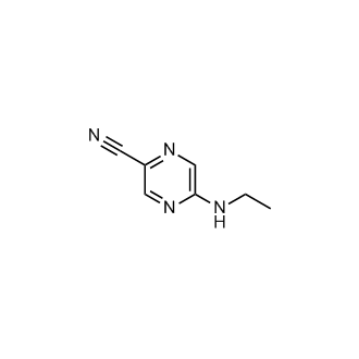 5-(Ethylamino)pyrazine-2-carbonitrile