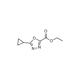 Ethyl 5-cyclopropyl-1,3,4-oxadiazole-2-carboxylate