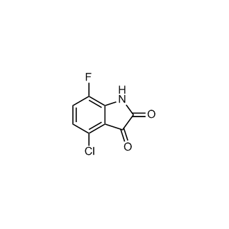 4-Chloro-7-fluoro-2,3-dihydro-1h-indole-2,3-dione