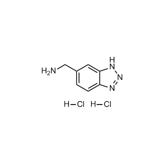 (1H-Benzo[d][1,2,3]triazol-6-yl)methanamine dihydrochloride