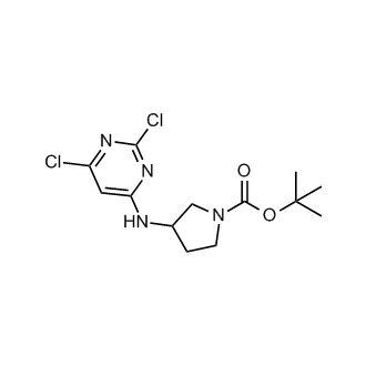 tert-Butyl 3-((2,6-dichloropyrimidin-4-yl)amino)pyrrolidine-1-carboxylate