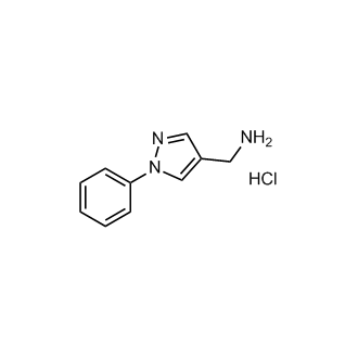 (1-Phenyl-1h-pyrazol-4-yl)methanamine hydrochloride