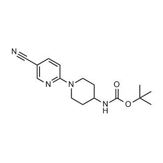 Tert-butyl n-[1-(5-cyanopyridin-2-yl)piperidin-4-yl]carbamate