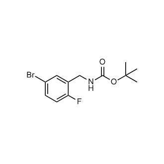 Tert-butyl n-[(5-bromo-2-fluorophenyl)methyl]carbamate