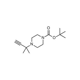 Tert-butyl 4-(2-methylbut-3-yn-2-yl)piperazine-1-carboxylate