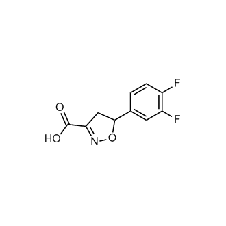 5-(3,4-Difluorophenyl)-4,5-dihydro-1,2-oxazole-3-carboxylic acid