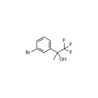 2-(3-Bromophenyl)-1,1,1-trifluoropropan-2-ol