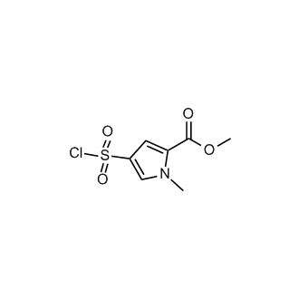 Methyl 4-(chlorosulfonyl)-1-methyl-1h-pyrrole-2-carboxylate