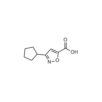 3-Cyclopentyl-1,2-oxazole-5-carboxylic acid