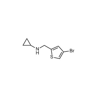 n-((4-Bromothiophen-2-yl)methyl)cyclopropanamine