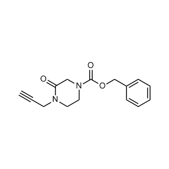 Benzyl 3-oxo-4-(prop-2-yn-1-yl)piperazine-1-carboxylate