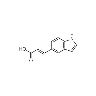 (E)-3-(1h-Indol-5-yl)acrylic acid