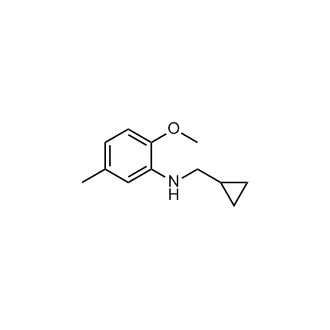 n-(Cyclopropylmethyl)-2-methoxy-5-methylaniline