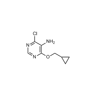 4-Chloro-6-(cyclopropylmethoxy)pyrimidin-5-amine
