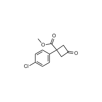 Methyl 1-(4-chlorophenyl)-3-oxocyclobutane-1-carboxylate