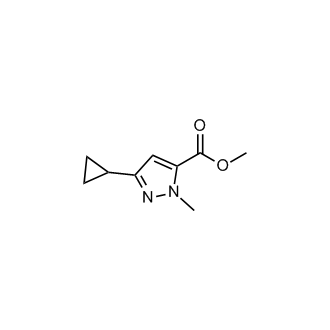 Methyl 3-cyclopropyl-1-methyl-1h-pyrazole-5-carboxylate
