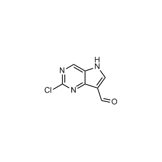 2-Chloro-5h-pyrrolo[3,2-d]pyrimidine-7-carbaldehyde