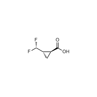 (1S,2S)-2-(Difluoromethyl)cyclopropanecarboxylic acid