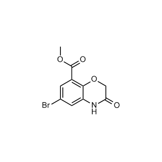 Methyl 6-bromo-3-oxo-3,4-dihydro-2H-benzo[b][1,4]oxazine-8-carboxylate