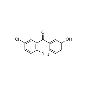 (2-Amino-5-chlorophenyl)(3-hydroxyphenyl)methanone