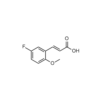 (E)-3-(5-fluoro-2-methoxyphenyl)acrylic acid