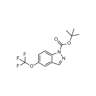 Tert-butyl 5-(trifluoromethoxy)-1H-indazole-1-carboxylate