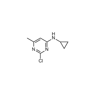 2-Chloro-N-cyclopropyl-6-methyl-4-pyrimidinamine