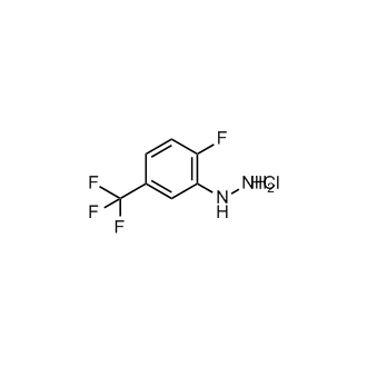 (2-Fluoro-5-(trifluoromethyl)phenyl)hydrazine hydrochloride