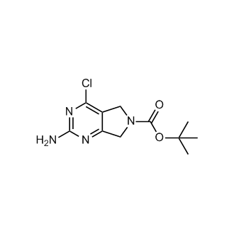 Tert-butyl 2-amino-4-chloro-5,7-dihydro-6H-pyrrolo[3,4-d]pyrimidine-6-carboxylate