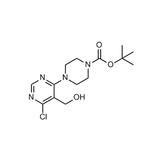 Tert-butyl 4-(6-chloro-5-(hydroxymethyl)pyrimidin-4-yl)piperazine-1-carboxylate