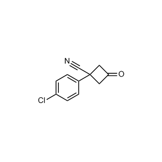 1-(4-Chlorophenyl)-3-oxocyclobutanecarbonitrile