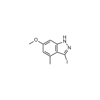 3-Iodo-6-methoxy-4-methyl-1H-indazole