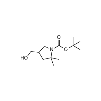 tert-Butyl 4-(hydroxymethyl)-2,2-dimethylpyrrolidine-1-carboxylate