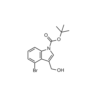 tert-Butyl 4-bromo-3-(hydroxymethyl)-1H-indole-1-carboxylate