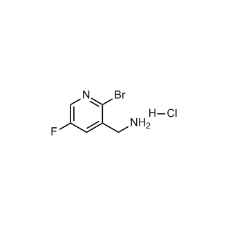 (2-Bromo-5-fluoropyridin-3-yl)methanamine hydrochloride