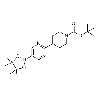 tert-Butyl 4-(5-(4,4,5,5-tetramethyl-1,3,2-dioxaborolan-2-yl)pyridin-2-yl)piperidine-1-carboxylate