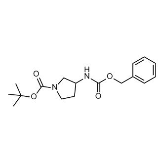 tert-Butyl 3-(((benzyloxy)carbonyl)amino)pyrrolidine-1-carboxylate